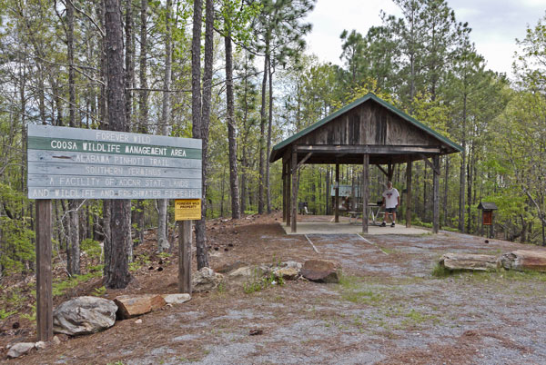 Pinhoti Southern Picnic Pavilion Terminus