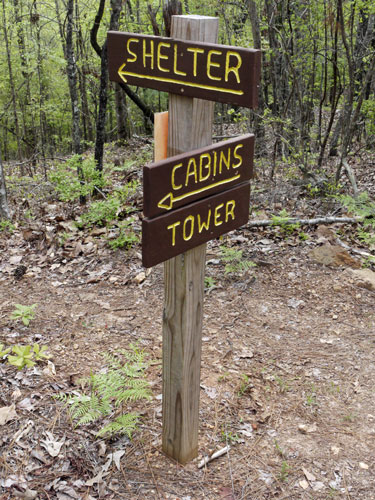 Signage at Ridge Road Intersection