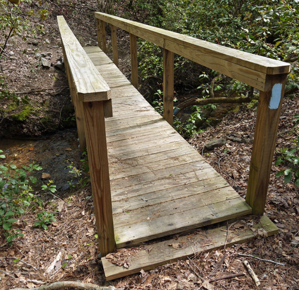 Bridge Northbound of Weogufka Creek Shelter