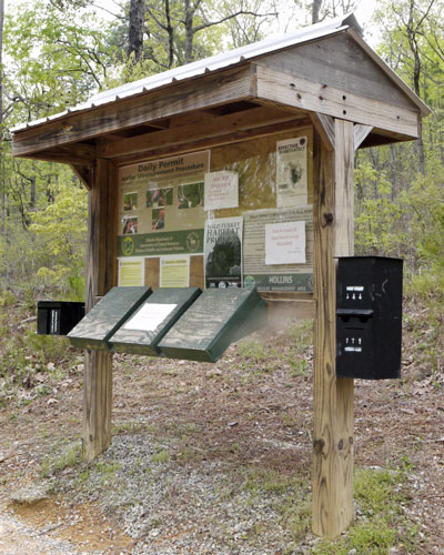 Hollins WMA Kiosk