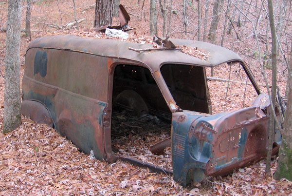 Old Van along Pinhoti