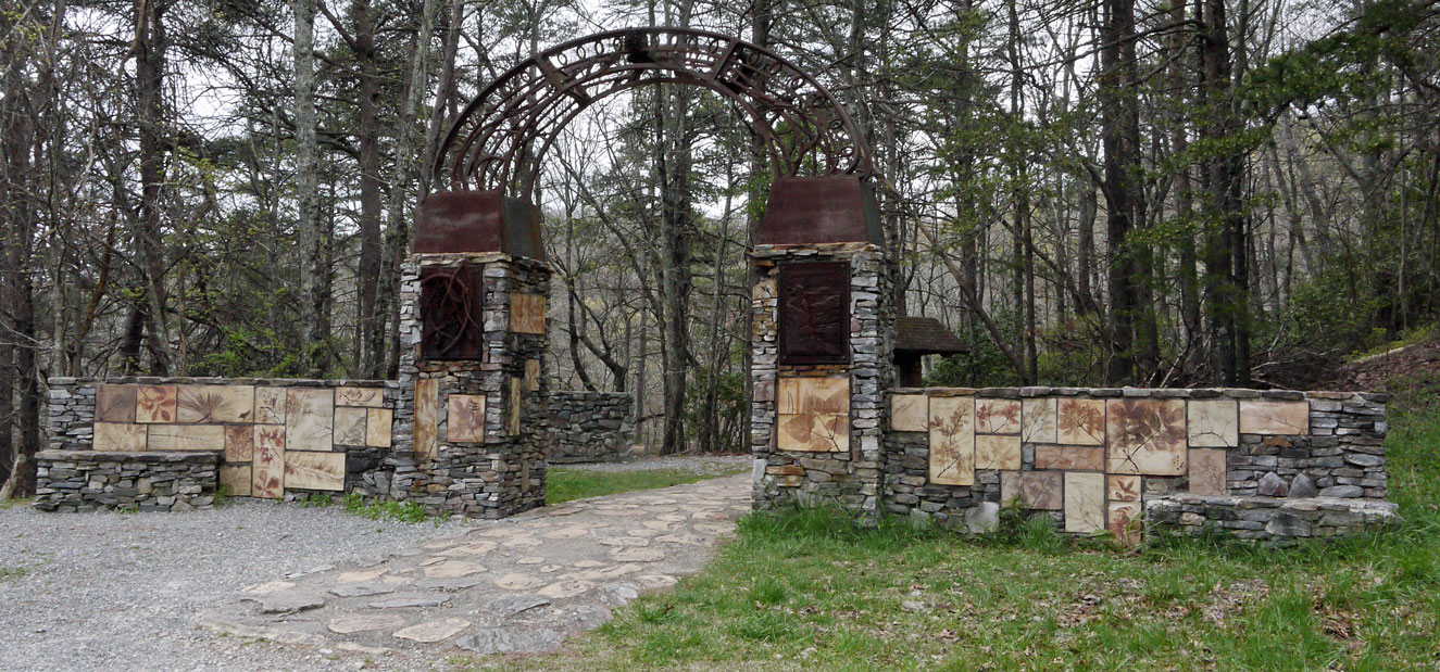 Front of Leaf Gate