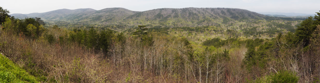 Blue Mountain from Scenic Highway 281 Overlook