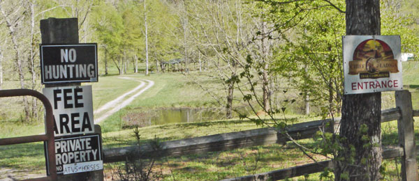 Chief Ladiga Campground Gate