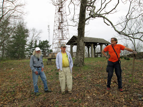 Horn Mountain Fire Tower, Rebuilt CCC Picnic Shelter